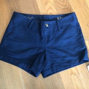 [Lilly Pulitzer] Navy Blue Callahan Shorts - 6